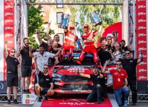 Team MRF Tyres clinches the FIA ERC 2025 Team Championship in Croatia
