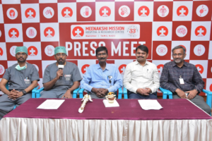 Meenakshi Mission Hospital Removes Large Spinal Fluid-Filled Sac and Corrects Rare Failed Spine Surgery