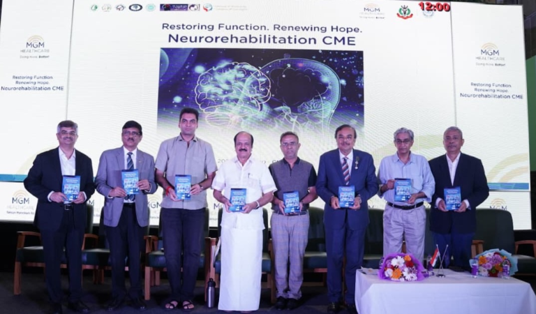 Hon Speaker of the Tamil Nadu Legislative Assembly J. C. D Prabhakar inaugurates CME programme at MGM Healthcare