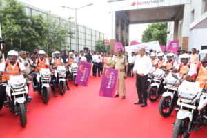 Kauvery Hospital Launches “Kauvery First Responders”, a Network of Bike Ambulances to Deliver Rapid First Response Across Chennai