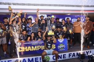 Twin Eagles Hosur lift Cavin’s TNPPL Season 2 title; DYSSC equips the podium as Official Paddle Partner