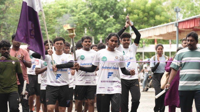 ROM 2026 – The Physio Run for Drug-Free India Concludes at SRM Institute of Science and Technology